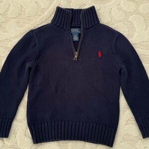 Polo by Ralph Lauren Boys Dark Blue Sweater
